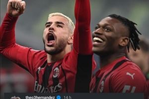 特奥回应莱奥告别：兄弟我会永远为你加油，THEAO