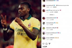 有情有义！莱奥社媒晒破门后致敬若塔照：安息吧，兄弟