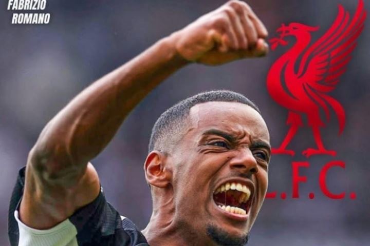 情投意合！25岁伊萨克一心参军，身价1.2亿利物浦愿为他再破纪录