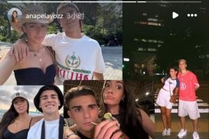 加维迎来21岁生日，女友社媒晒多张合照为其庆生