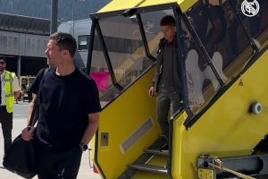 皇马官方社媒晒球队抵达奥地利视频，将在友谊赛中对阵蒂罗尔