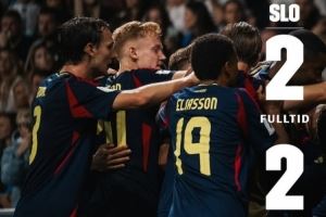 世预赛-斯洛文尼亚主场2-2绝平瑞典 伊兰加破门&约克雷斯助攻