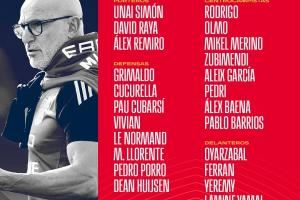 西班牙名单公布！亚马尔、佩德里入选，赫伊森、苏维门迪在列