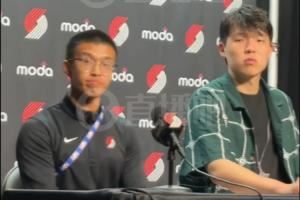 小吧赛后采访杨瀚森—对阵库巴追是否紧张：不紧张 像在打2K